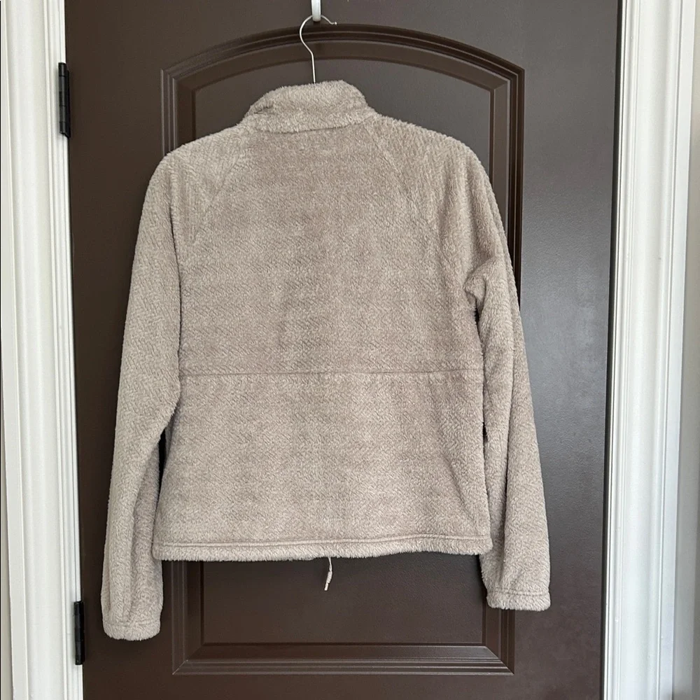 Marmot Women’s Cream Sherpa Fleece Jacket Full Zip Size S - Picture 4 of 5